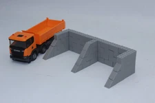 Set Concrete Blocks Bulk Box Double 1:87 Concrete Block System Block
