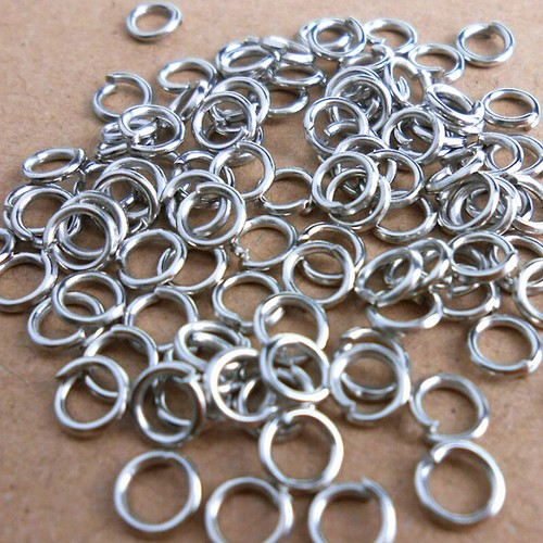 Venta al por anillos de salto de color acero inoxidable moda joyería hágalo usted mismo hallazgos de fabricación | eBay