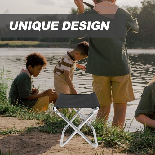 Portable Folding Fishing Stool Chair Outdoor Festivals Garden Furniture - Picture 6 of 12
