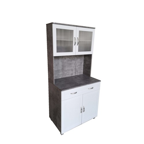 Küchenbuffet Blanca Küchenschrank Hochschrank HTI-Line - Bild 12 von 24