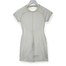 Urban Outfitters Out From Under Rita Open-Back Mini Dress, Ivory, Size S