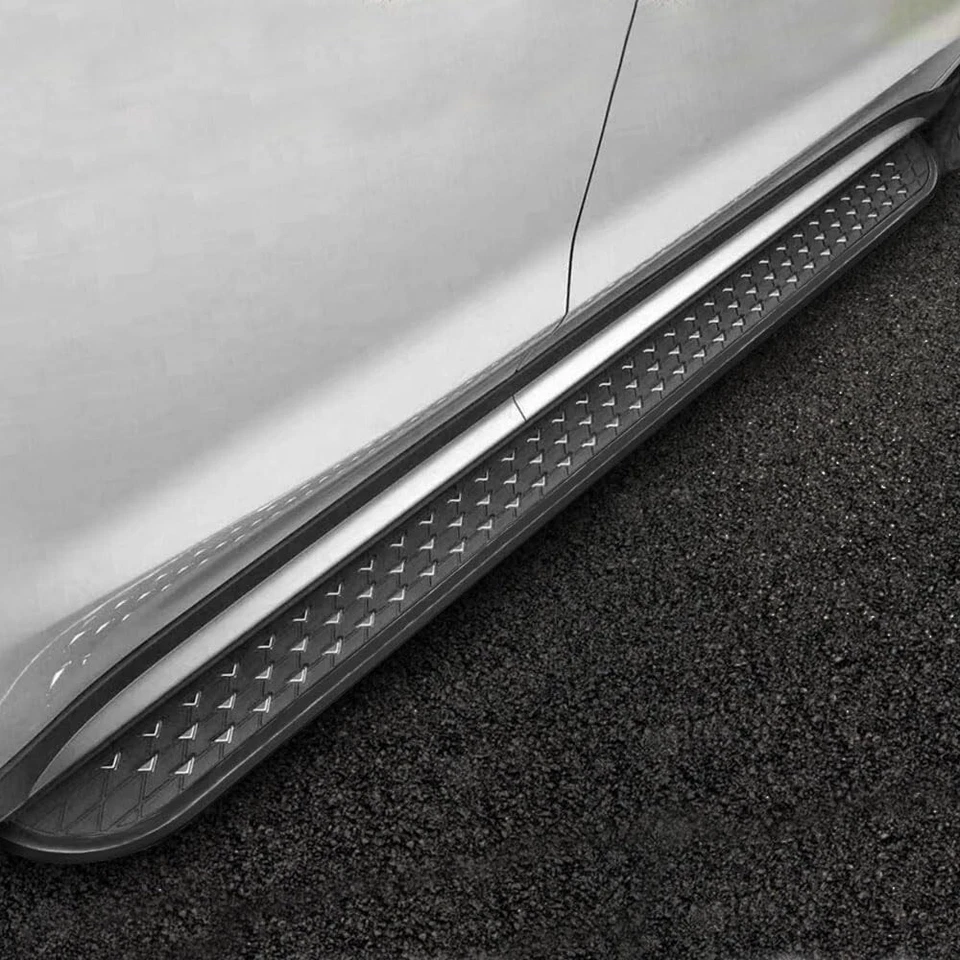 Fits For Audi Q7 2006-2015 Running Boards Side Steps Pedal Nerf Bars 2PCS - Imagem 2 de 4