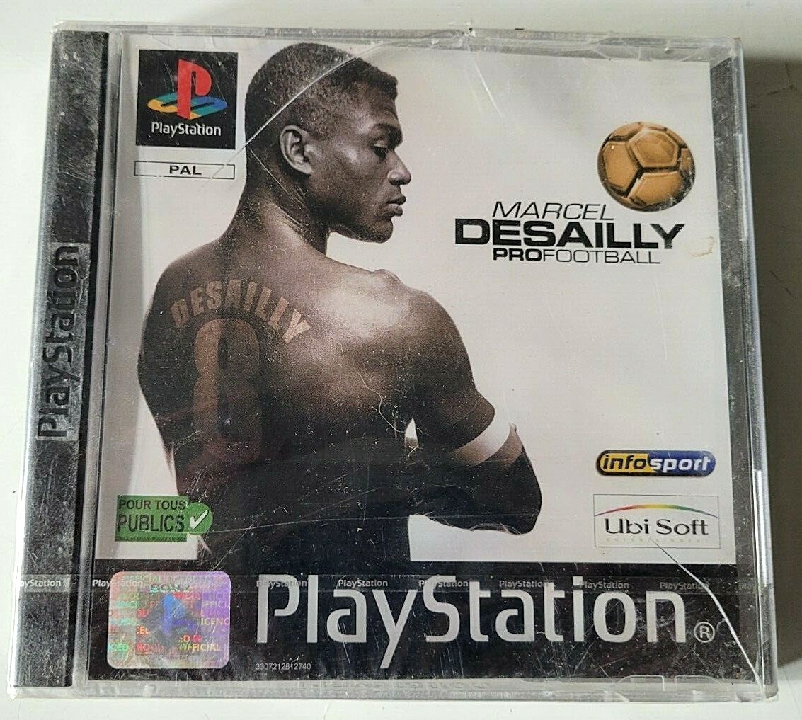 Marcel Desailly Pro Football - PlayStation 1 PS1 - PAL - NEUF