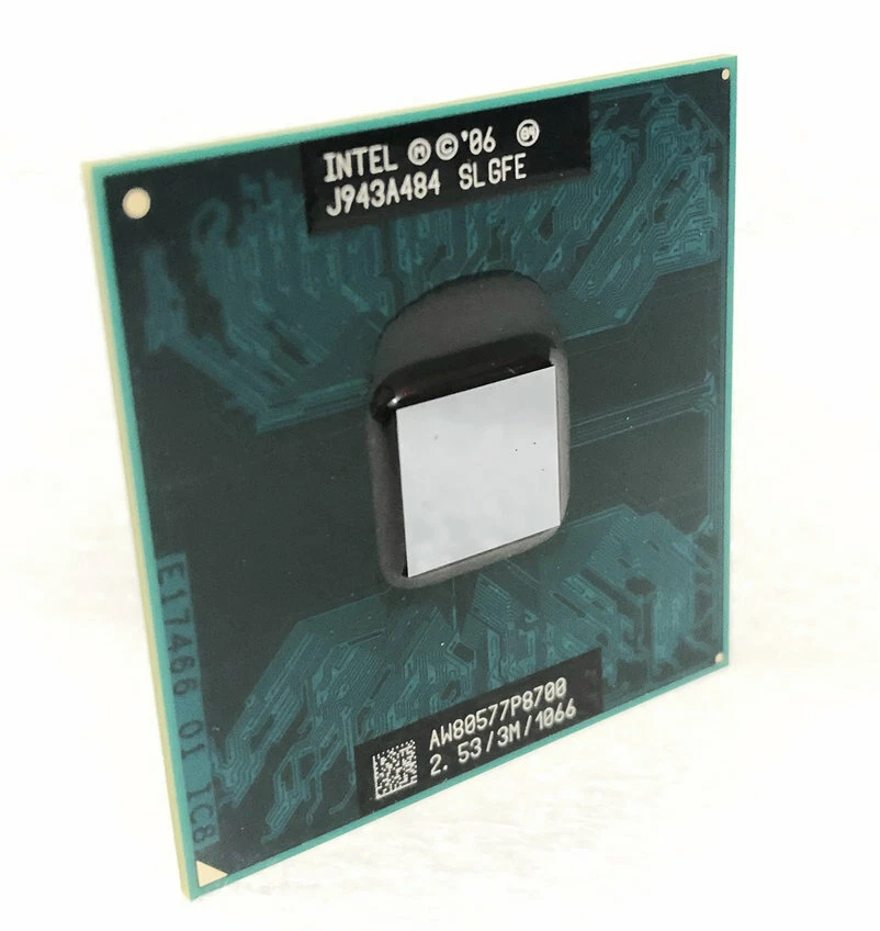 Intel Core 2 Duo P8700 2.53 GHz SLGFE Dual-Core Socket 478 Laptop CPU Processors - Image 3 of 4