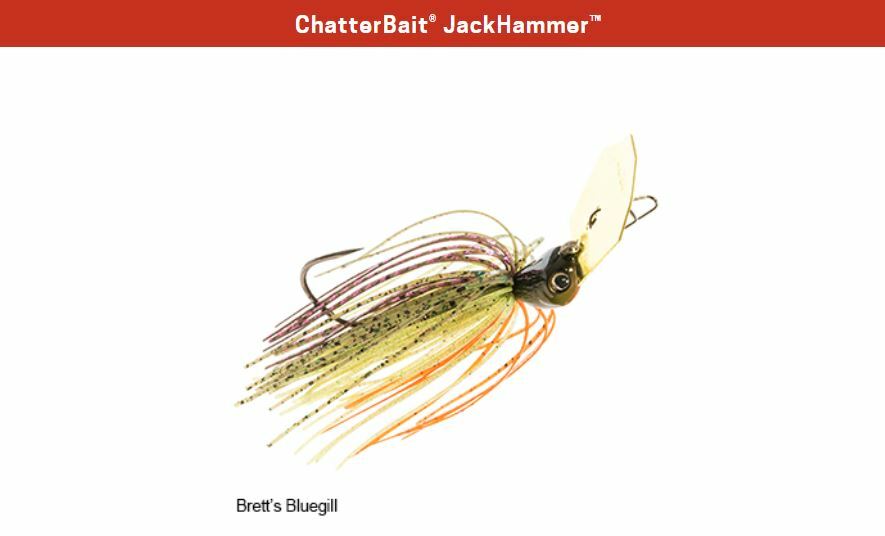 Z-Man ChatterBait JackHammer 1/2 oz - Brett's Bluegill Jack Hammer Chatter Bait - Image 1