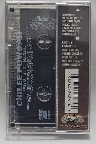 Chilee Powdah - Way Too Real CD C.I.N Lil Ric Mafiosos RARE + cassette Tapes - Foto 5 di 15