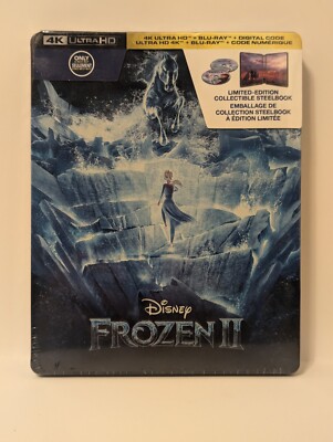 Disney's Frozen 2 Steelbook 4K Ultra HD Steelbook *Brand New*