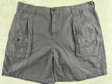 Cabela's Shorts Men's Size 42/42 Gray Cargo Pockets Outdoor Hiking Shorts