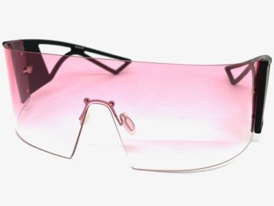 Oversized Shield Sunglasses UV400 Protection Wrap Around Futuristic Awdchny Oversized Wrap Around Sunglasses for Women Men  main image 3