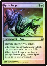Time Spiral  MTG  Foil   Spirit Loop   Magic