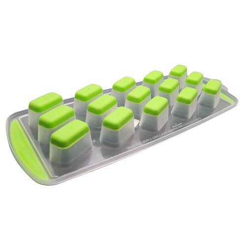 Práctico cubo rectangular de silicona inferior flexible cubo de hielo empuj-out para artículos para el hogar... - Imagen 10 de 16