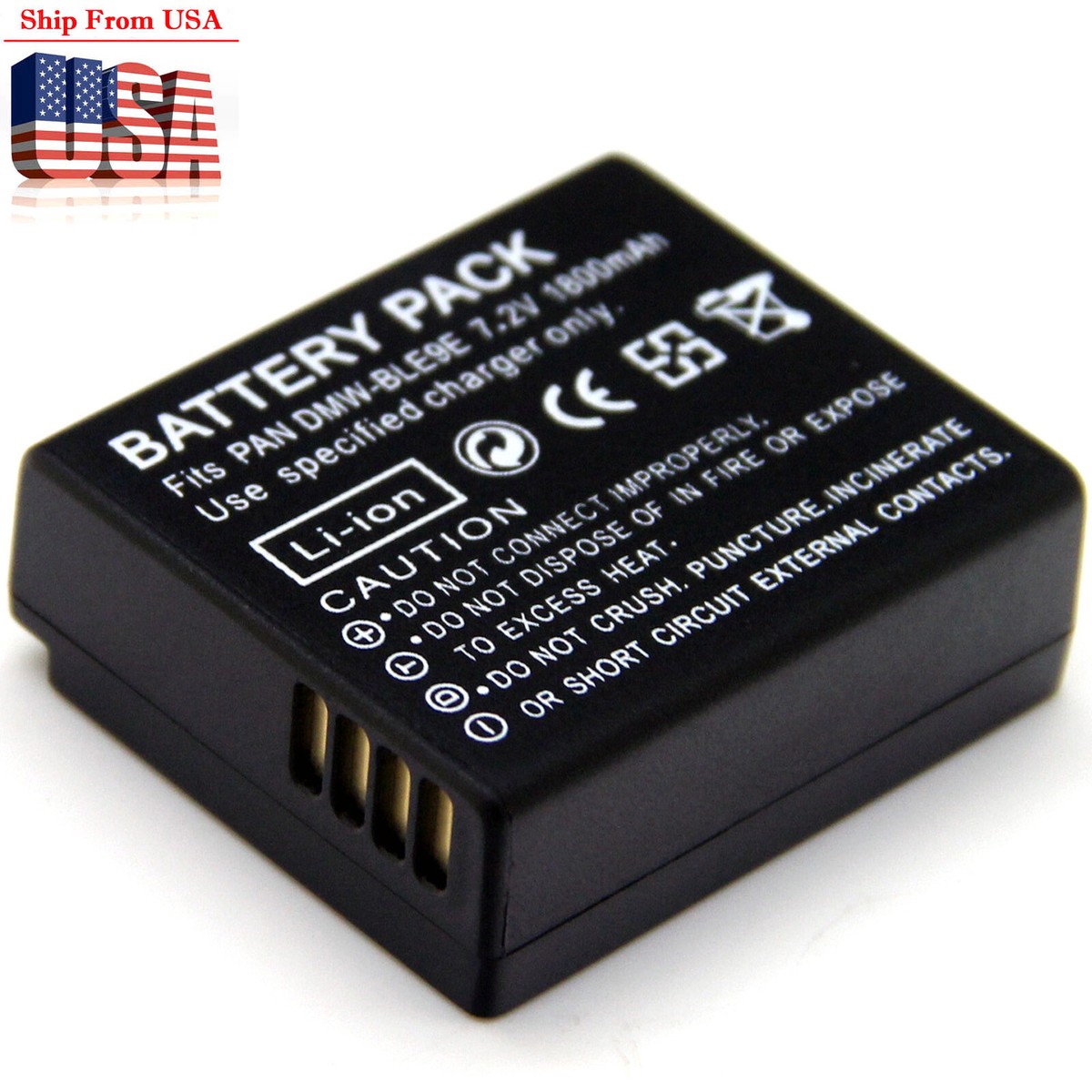 Battery For Panasonic Lumix DMC-GF5 DMC-GF5K DMC-GF6 DMC-GF6K DMC