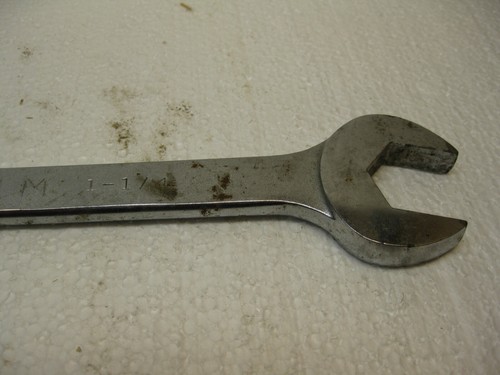 Mac tools 1-1/4" Combination Wrench 12 Point CL40 USA Nice! - Picture 7 of 12