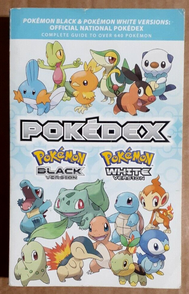 Pokedex: Pokémon Black and Pokémon White (Official Guide) [Paperback B —  MyShopville