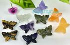 Wholesale Lot 10 Pcs Natural Crystal Butterflies 🦋 Crystal Healing Energy