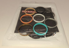 Thunderfit Silicone Wedding Rings 8pk, Women and Men. Band, Size 10
