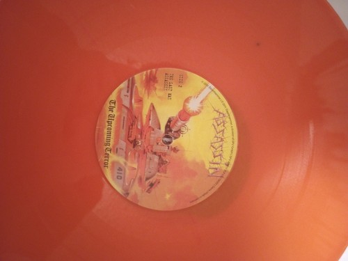 Assassin - The Upcoming Terror 2LP (2011, Orange, Gatefold) - Picture 3 of 3