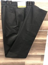Lady Edwards Dress Pants New Tag Natural Stretch Black Woman Size 6 Unhemmed