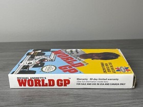 Michael Andretti's World GP for NES - Box/Inserts ONLY- Nintendo NES
