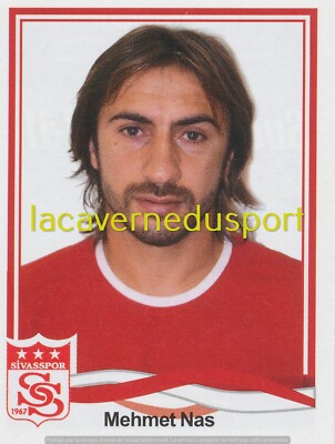 369 MEHMET NAS SIVASSPOR STICKER PANINI SPORT TOTO SÜPER LIG 2010 2011