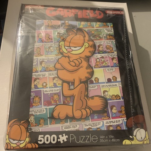 ¡Rompecabezas Aquarius Nickelodeon GARFIELD 500 piezas 14" x 19"! #62-252 - Imagen 3 de 14
