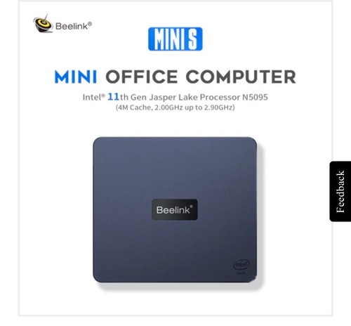 Beelink MINI S Intel® Jasper Lake - Picture 2 of 22