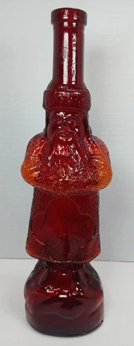 Vintage Belsnickle 'Old World Santa' Holiday Christmas Bottle