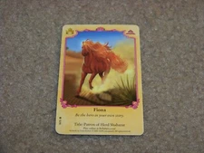 Bella Sara trading card - Royalty - Fiona 18/55 - common card