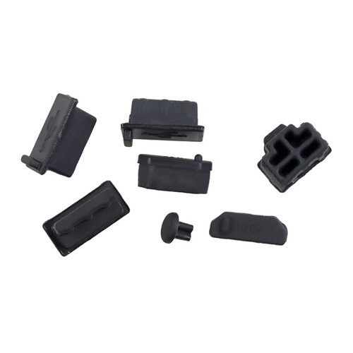 7 in 1 Dustproof Silicone Plugs Interfaces Dirt Prevention Cover for XB One X - Zdjęcie 6 z 6