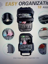 Eddie Bauer 030-04-3253 Backpack Diaper Bag - Gray