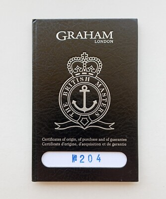 GRAHAM Warranty (Unwritten) CHRONOFIGHTER Oversize GMT Big Date 2OVASGMT