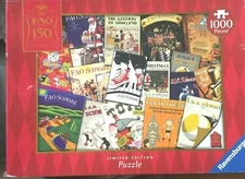 Ravensburger- FAO Swartz 150 years Limited Edition 1000 Puzzle 3 missing pieces