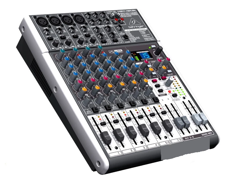 Behringer XENYX X1204USB Premium 12-Input 2/2-Bus Mixer British EQ 24Bit FX Ups# - Image 3 of 4