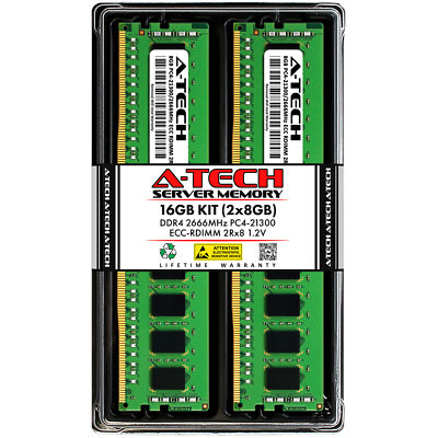 16GB 2x 8GB PC4-2666 RDIMM Supermicro X11SDW-16C-TP13F+ Memory RAM