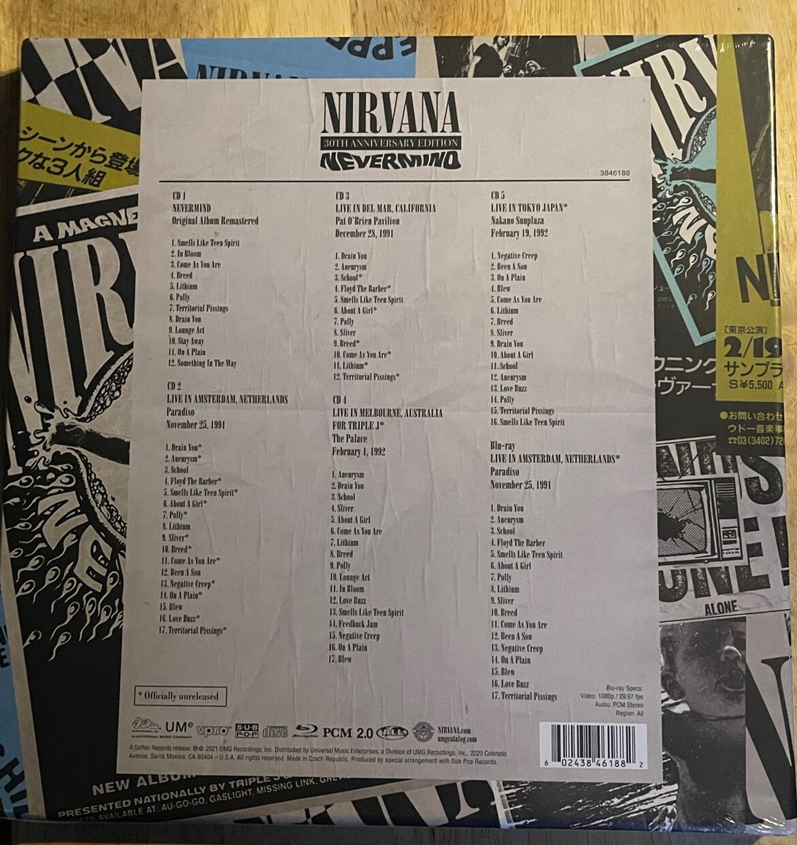 Nirvana Nevermind 30th Anniversary LTD Boxset. Blu-ray CD | eBay
