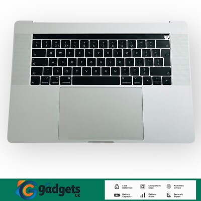 Original Apple MacBook Pro 2019 15 Zoll A1990 Handballenauflage Tastatur - Silber (PRB102)