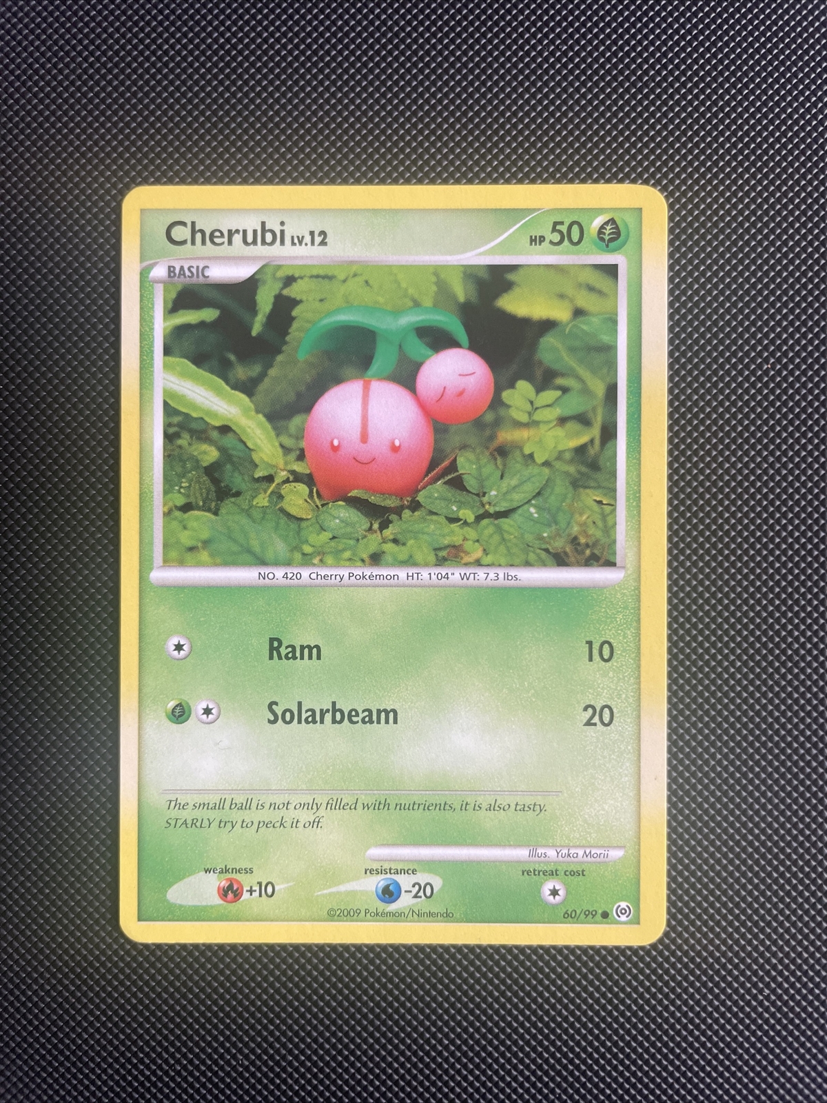 Pokemon TCG Cherubi - 60/99 - 2009 - Platinum Arceus Unlimited - LP/NM