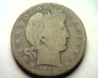 1895 BARBER HALF DOLLAR ABOUT GOOD / GOOD AG/G NICE ORIGINAL COIN BOBS COINS