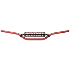 Renthal Aluminum 7/8" Handlebar CR High Bend (#722) Red 722-01-RD-01-185
