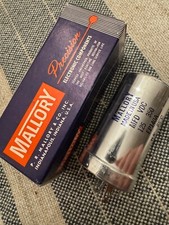 Vintage Nos Mallory Electrolytic Can Capacitor Fp 140a 125uf 350vdc Vintage Nos Mallory Electrolytic Can Capacitor Fp 140a 125uf 350vdc