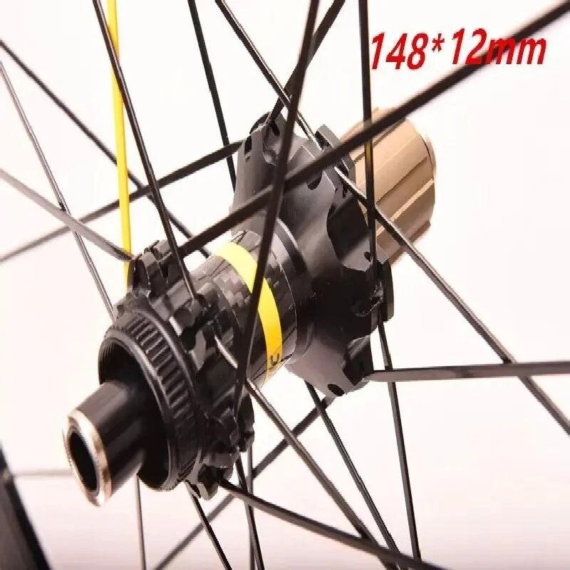 26/27.5/29er 700C Tubeless Mountain Bike Wheelset Straight Pull Disc Brakes Hub - Image 4 of 4