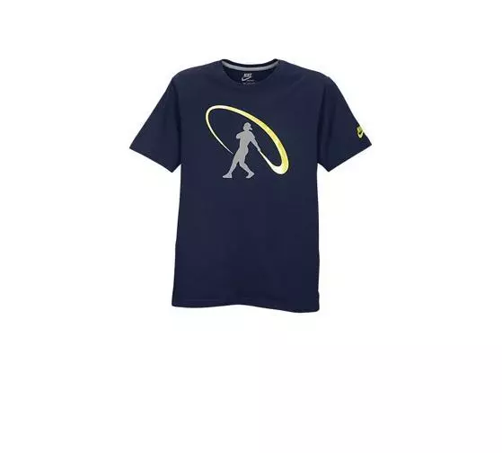 Ken Griffey Jr Nike Baseball T Shirt Men Small Swoosh Logo Long