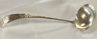 Gorham Sterling Silver 10 1/2” Ladle Rare “Jac Rose” Pattern 132 Grams w/Mono