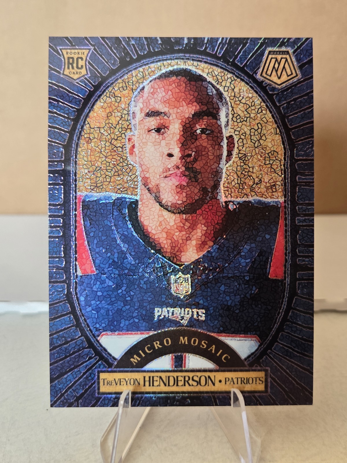 2025 Panini Mosaic - Micro Mosaic TreVeyon Henderson #8 (RC)