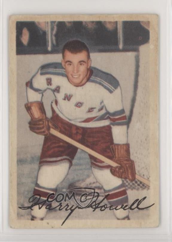 1953-54 Parkhurst Harry Howell #57 Rookie RC HOF 2p6