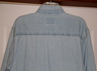 Vtg NFL Indianapolis Colts Mens Denim LS Shirt Button Up Embroidered Logo Size M — photo 5