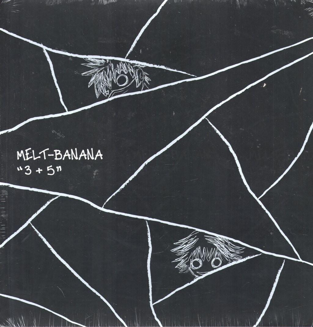 Melt-Banana 3+5 LP vinyl USA A-Zap 2024 AZLP0011
