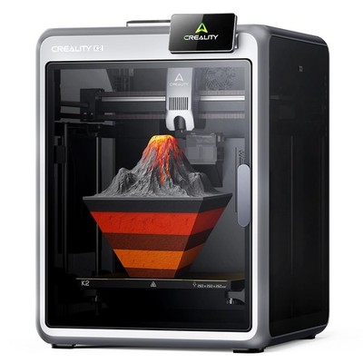 Creality K2 3D Printer, Multicolor Printing Need CFS, Max 600mm/s Printing Speed