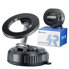 Magnetic Phone Holder for Car Dashboard and Windshield, Dashboard/Windshield