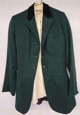 Vintage Equestrian Riding Outfit Jacket Breeches Shirt Hunt Coat Briarleaf EU 80
